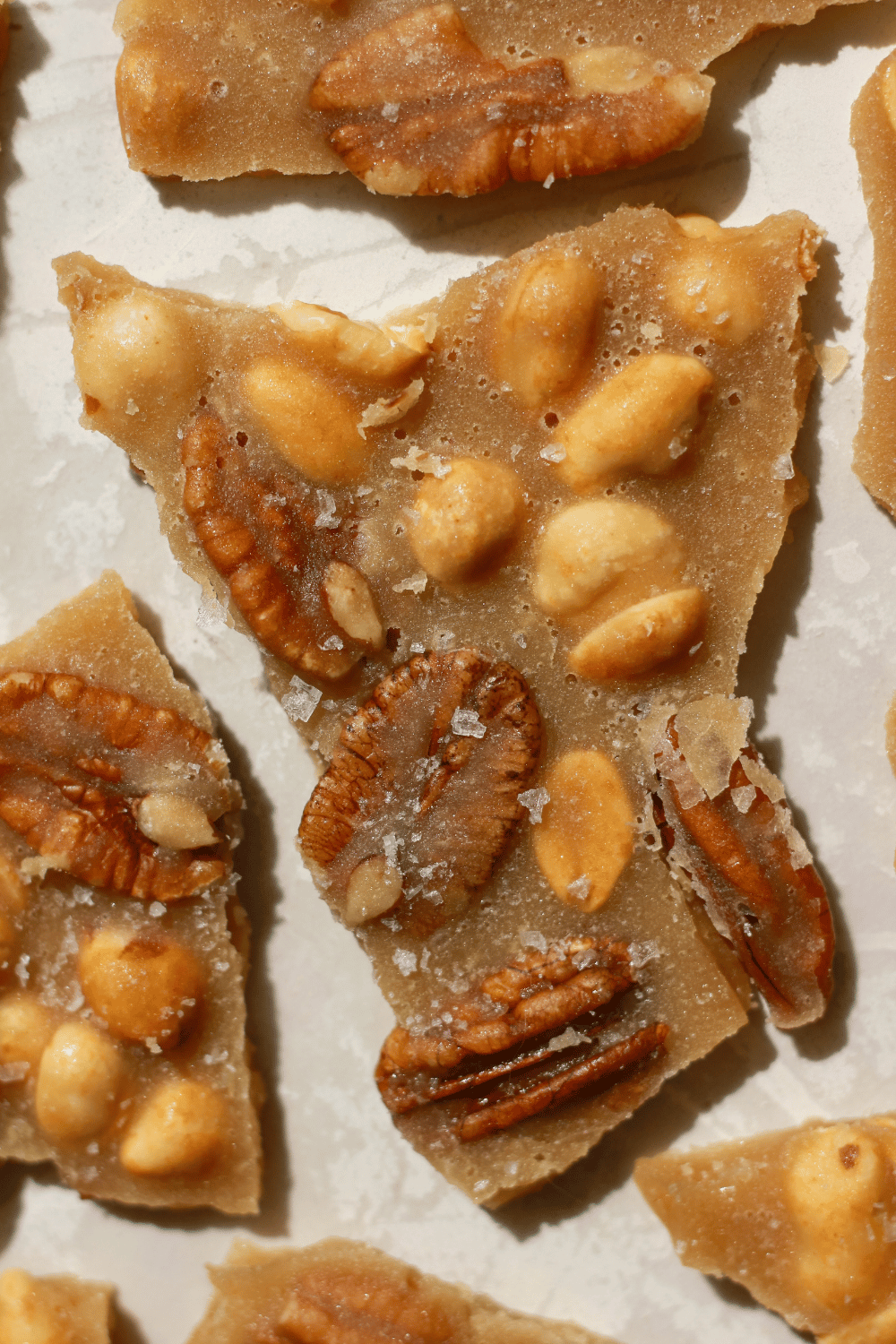 salted caramel nut candy