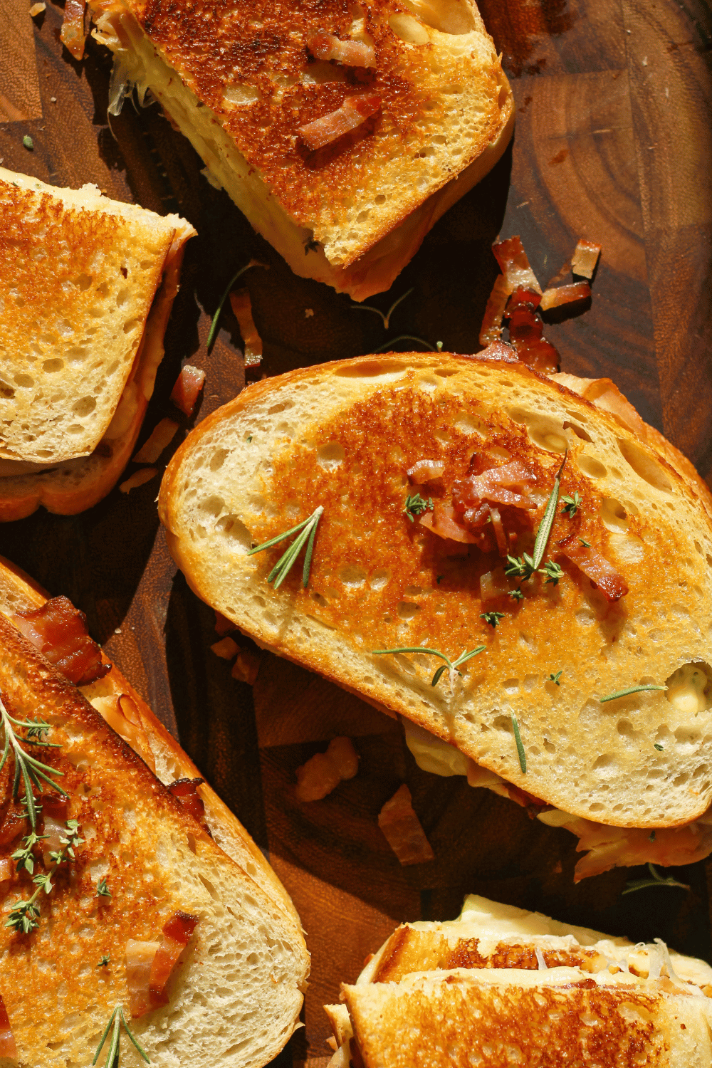 turkey apple bacon cheddar sandwich